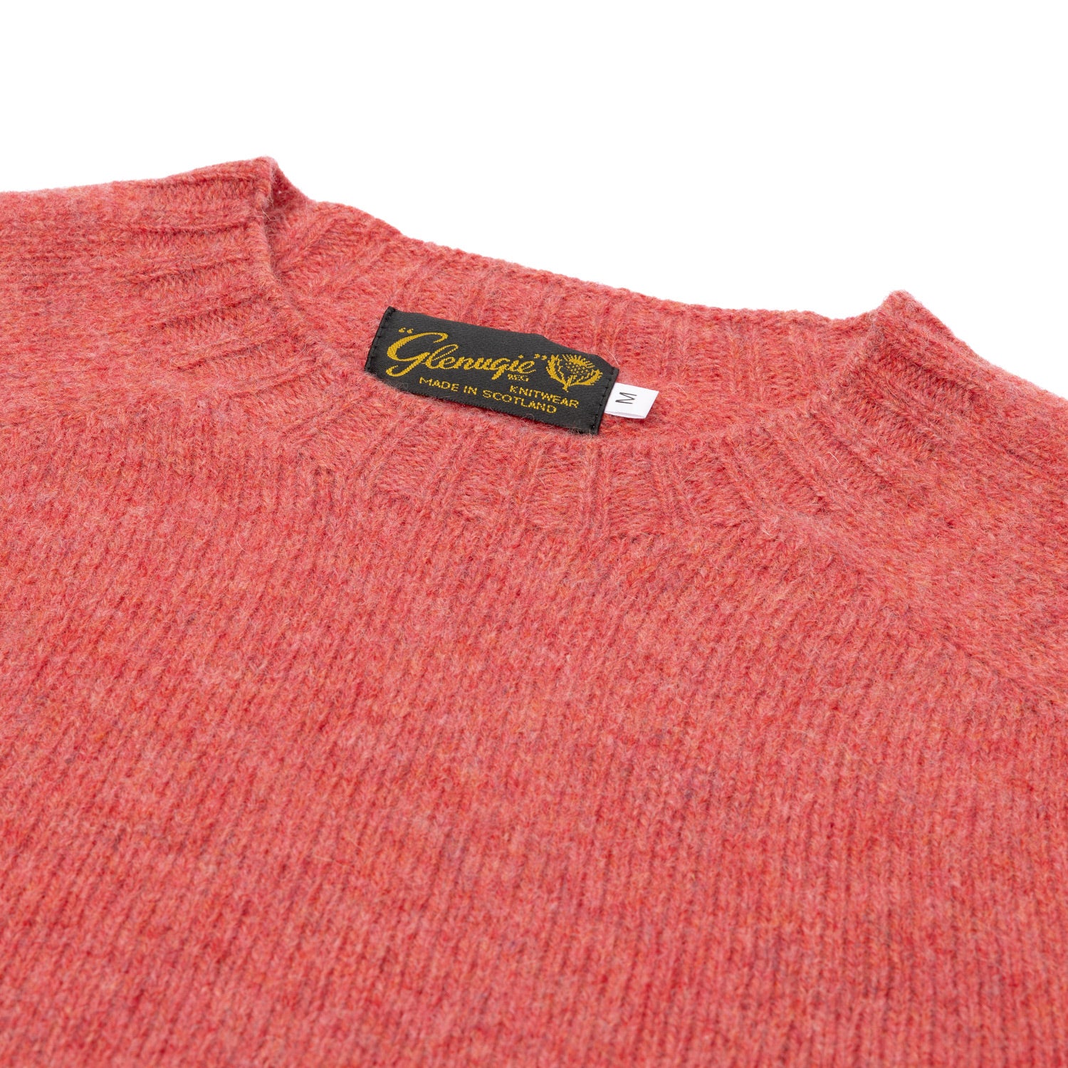 Glenugie exclusive x MJ: Sweater "Round Jumper" made from pure Wool - Circulate Knit Pure Soft Shetland